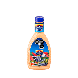 Aderezo mil islas Clemente Jacques 473g