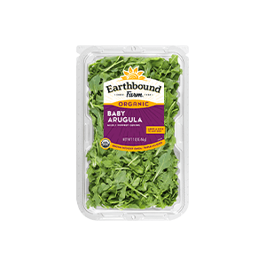 Arúgula baby orgánica Earthbound Farm 142g