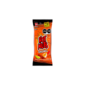 Cacahuates originales Hot Nuts 100g