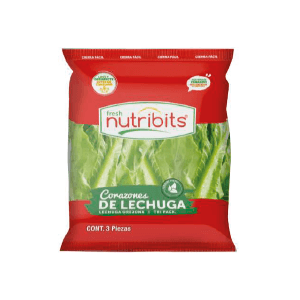 Corazones de lechuga orejona Nutribits 3pz