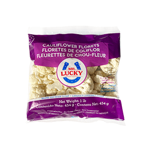Floretes de coliflor bolsa Mr. Lucky 454g