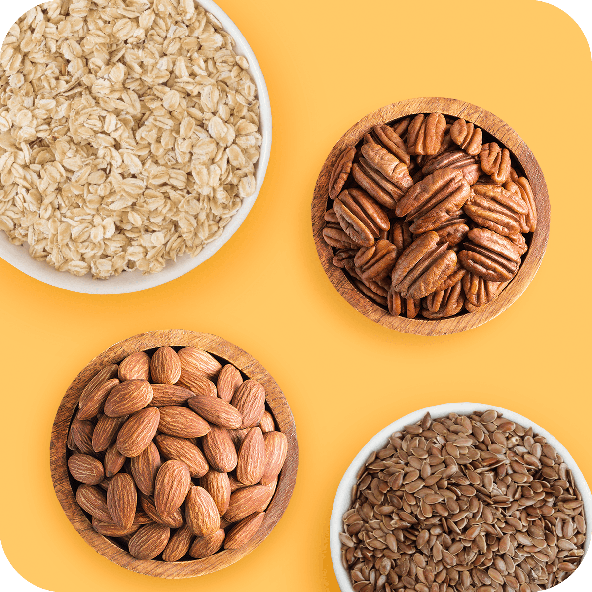 Nueces, semillas y graneles