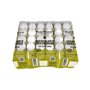 Huevo blanco Bachoco caja 30pz