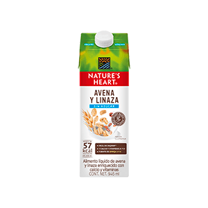 Leche de avena y linaza Nature's Heart 946ml