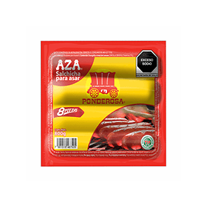 Salchichas para asar Ponderosa Aza 800g
