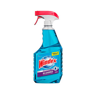 Limpiador para vidrios original sin amoníaco Windex 640ml