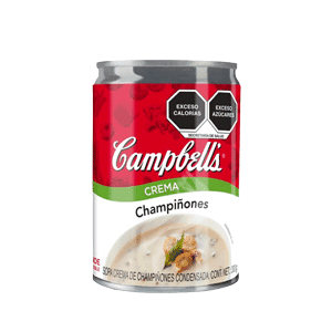 Crema de champiñones Campbells 300g
