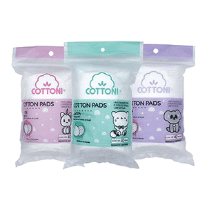 Pads faciales de algodón Cottoni 40pz