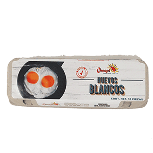 Huevo blanco Orespi caja 12pz