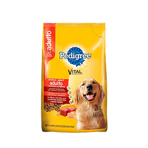 Alimento seco para perro adulto Pedigree 2kg