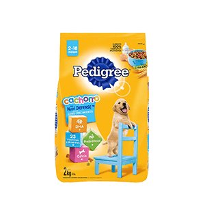 Alimento seco para perro cachorro Pedigree 2kg