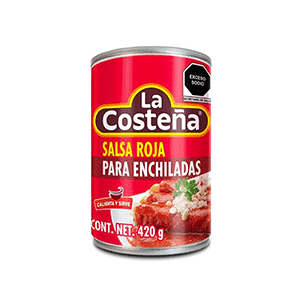 Salsa roja para enchiladas La Costeña 420g