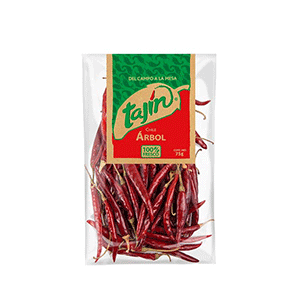 Chile de árbol Tajín 75g