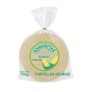 Tortillas de maíz Exquisitas 756g