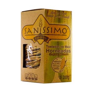 Tostadas horneadas clásicas Sanissimo 216g