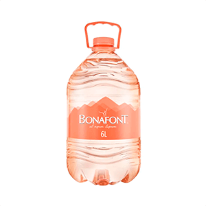 Agua natural Bonafont 6L