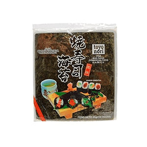 Algas nori red Toyo 10pz