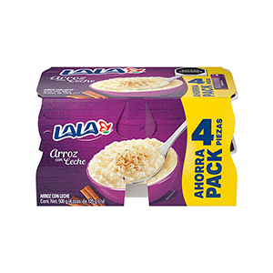 Arroz con leche LALA 125g / 4pz