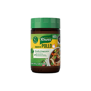 Caldo de pollo bote Knorr 450g