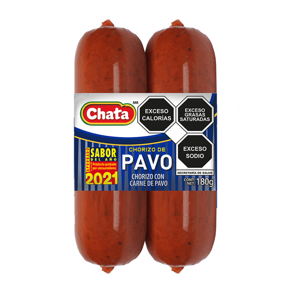 Chorizo de pavo Chata 180g