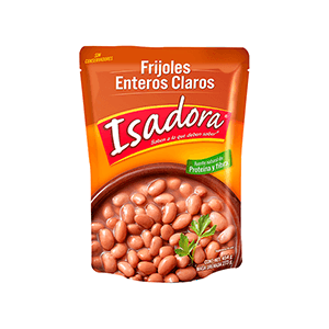 Frijoles claros enteros Isadora 454g