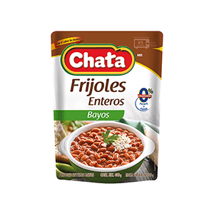 Frijoles enteros bayos Chata 400g