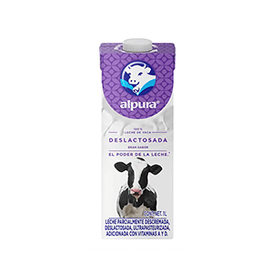 Leche deslactosada Alpura 1L