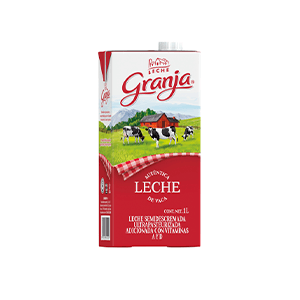 Leche semidescremada Granja 1L