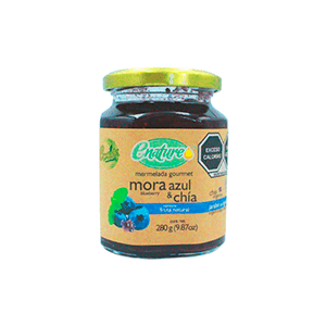 Mermelada de mora azul con chía Enature 280g