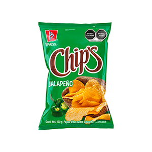 Papas jalapeño Chip's 170g