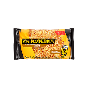 Pasta letras La Moderna 200g