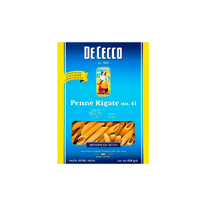 Pasta penne rigate De Cecco 454g