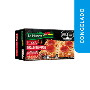 Pizza de pepperoni La Huerta 536g