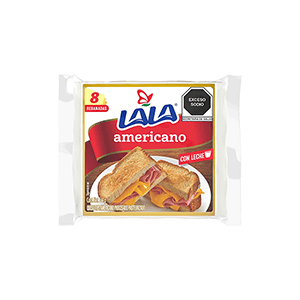 Queso americano LALA 144g