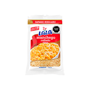 Queso manchego rallado LALA 250g