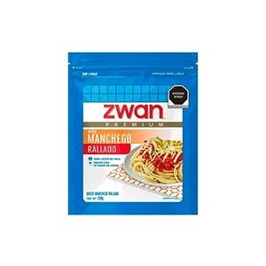 Queso manchego rallado Zwan 250g