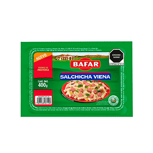 Salchicha viena Bafar 400g
