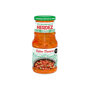 Salsa roja casera Herdez 453g