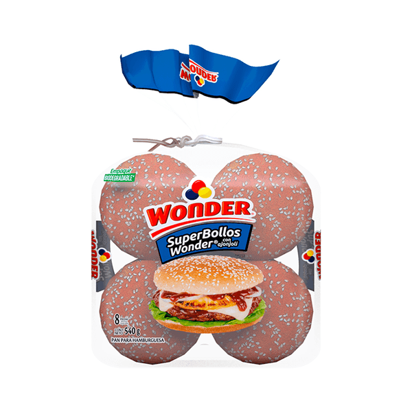 Súper bollos Wonder 540g